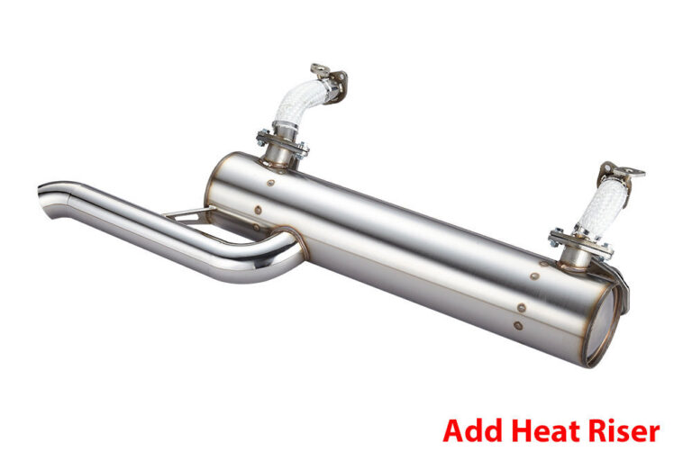 CLASSIC SUPER FLOW VW SPLIT WINDOW BUS EXHAUST SYSTEM - Ron Lummus Racing