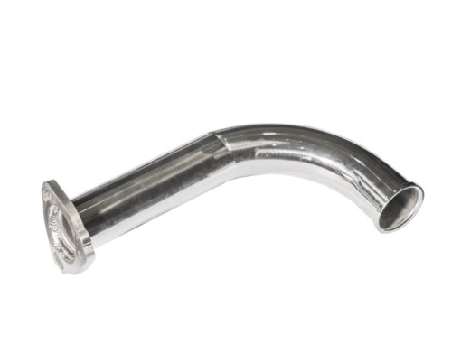 251-185-021F STAINLESS STEEL VW T2 BAYWINDOW BUS TAILPIPE, 72-85 WITH 1700-2000